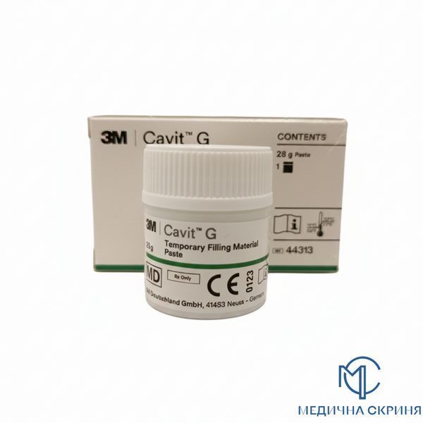Паста Кавіт, 28 г. (Cavit) Solventum (3M)/Солвентум (3М) Оригінальний. Середня твердість Cavit 28 g Оригінальний фото &ndash; Медична Скриня