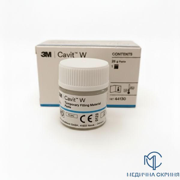 Паста Кавіт, 28 г. (Cavit) Solventum (3M)/Солвентум (3М) Оригінальний. Середня твердість Cavit 28 g Оригінальний фото &ndash; Медична Скриня