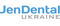 Логотип медичного бренду JenDental Джендентал-Україна (США)